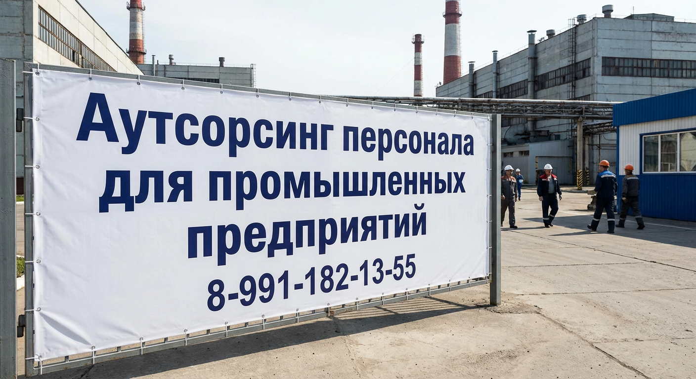 Аутсорсинг персонала для промышленных предприятий
